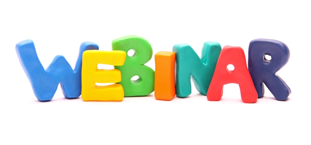 Word Webinar on white background